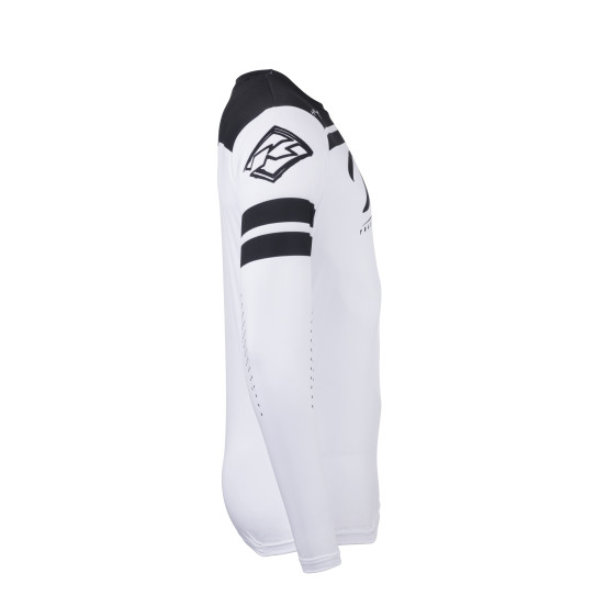 Maillot cross Kenny 2025 Track - Dirt Blanc