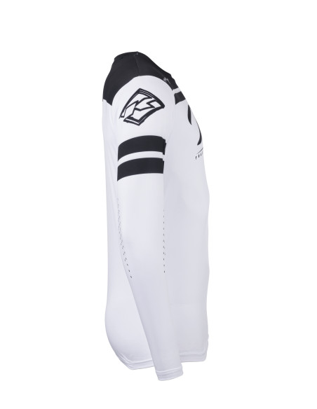 Maillot cross Kenny 2025 Track - Dirt Blanc