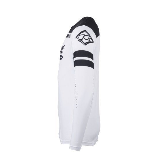 Maillot cross Kenny 2025 Track - Dirt Blanc