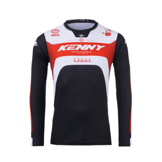 Maillot cross Kenny 2025 Track - Focus Rouge