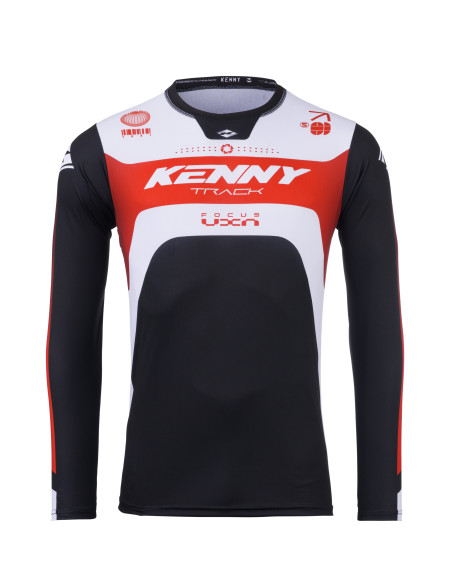 Maillot cross Kenny 2025 Track - Focus Rouge