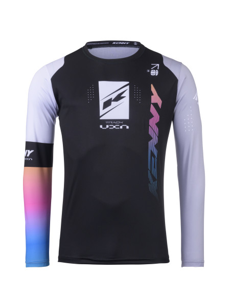 Maillot cross Kenny 2025 Track - Zoom Noir