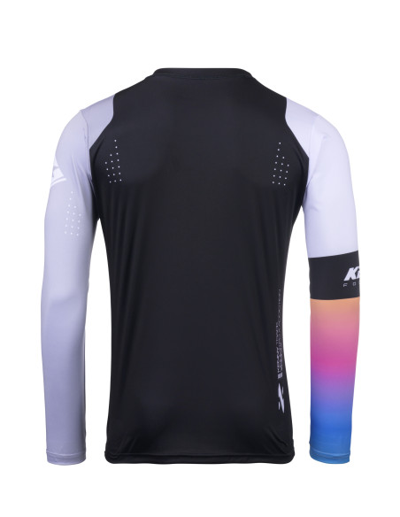 Maillot cross Kenny 2025 Track - Zoom Noir