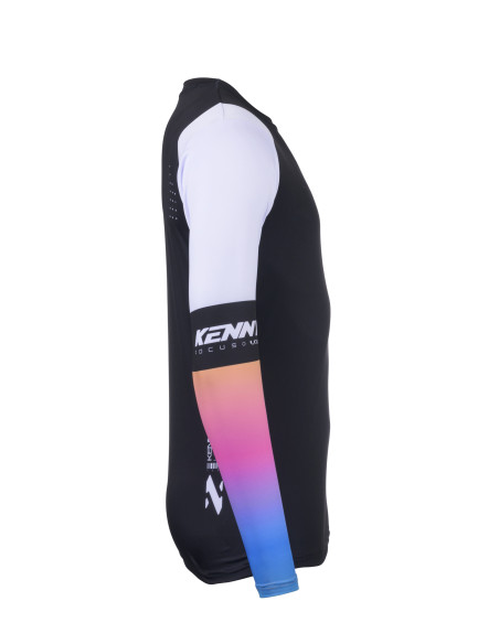 Maillot cross Kenny 2025 Track - Zoom Noir