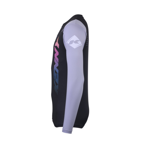 Maillot cross Kenny 2025 Track - Zoom Noir