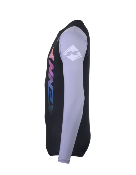Maillot cross Kenny 2025 Track - Zoom Noir