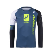 Maillot cross Kenny 2025 Track - Zoom Bleu Pétrole