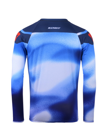 Maillot cross Kenny 2025 Force - Fog Bleu