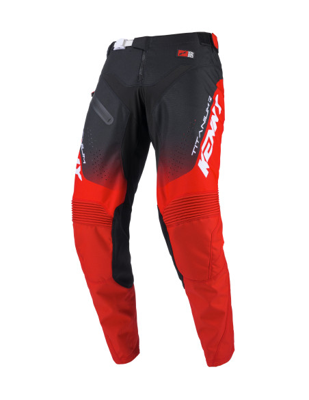 Pantalon cross Kenny 2025 Titanium - Rouge