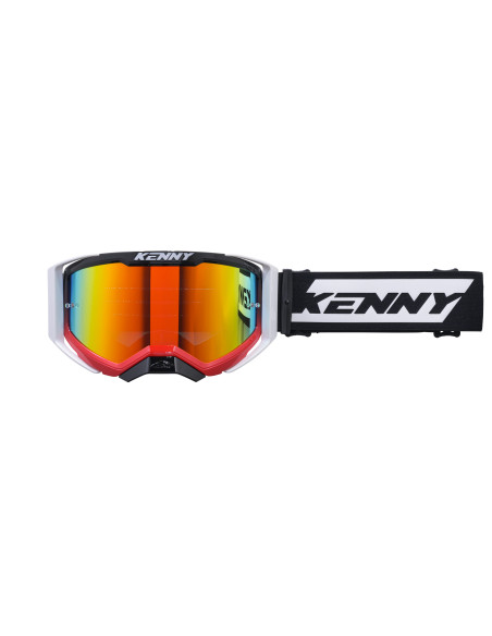 Masque cross Kenny 2025 Performance EVO 2 - Rouge Blanc
