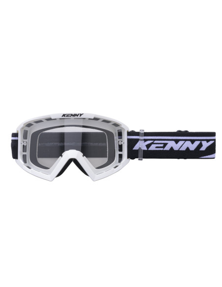 Masque cross Kenny 2025 Track - Blanc