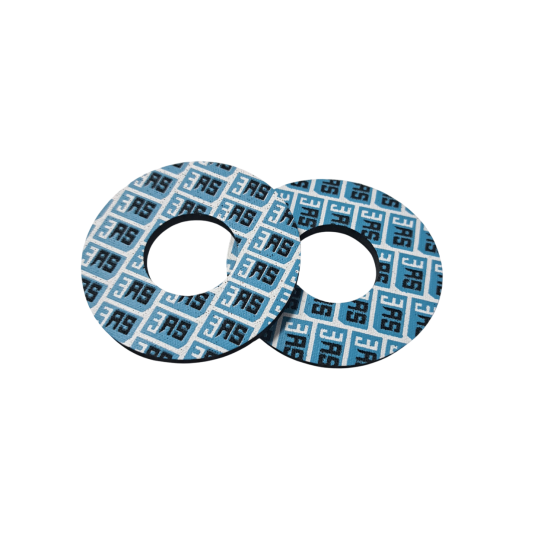 Donuts 3AS Racing de poignées motocross enduro Bleu