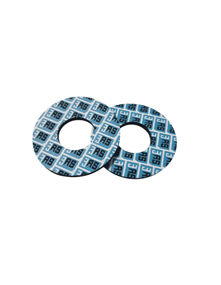 Donuts 3AS Racing de poignées motocross enduro Bleu