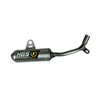 Silencieux alu HGS Gris KTM 50 SX 2016-2023