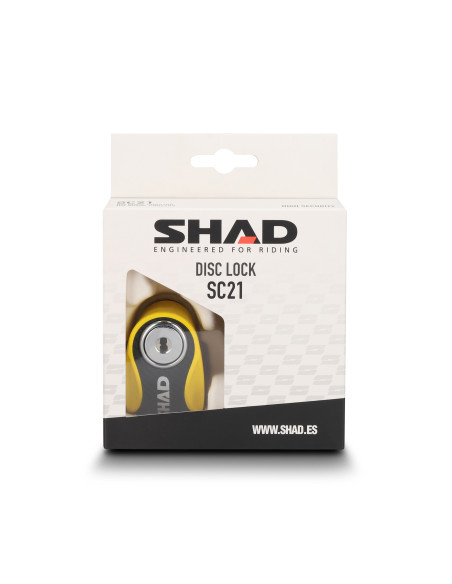 Antivol bloque disque SHAD SC21 Jaune