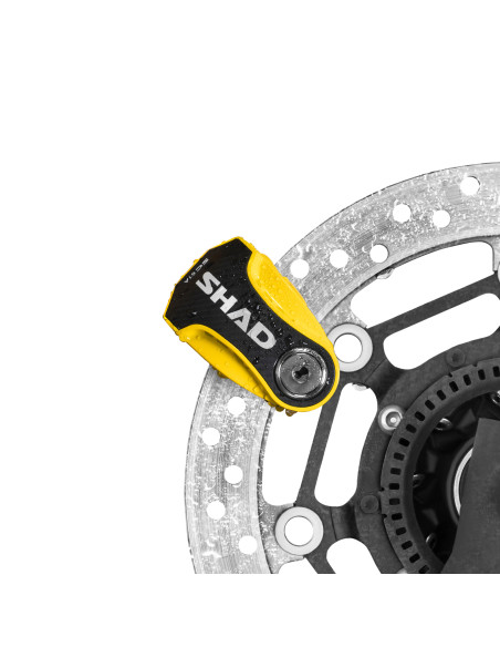 Antivol bloque disque SHAD SC61A Jaune