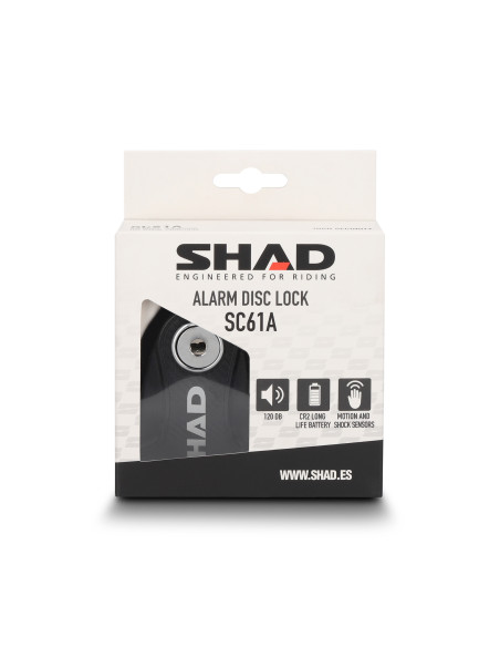 Antivol bloque disque SHAD SC61A Noir