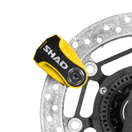 Antivol bloque disque SHAD SC62A Jaune