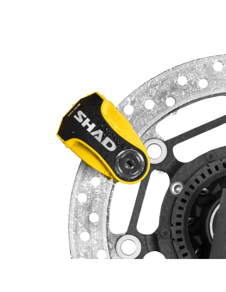 Antivol bloque disque SHAD SC62A Jaune