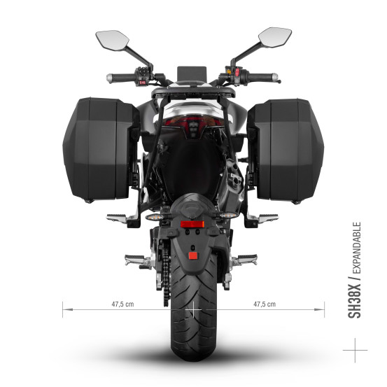 Supports valises latérales SHAD 3P System CF Moto 800 NK/ Sport / Advanced 2023-2025