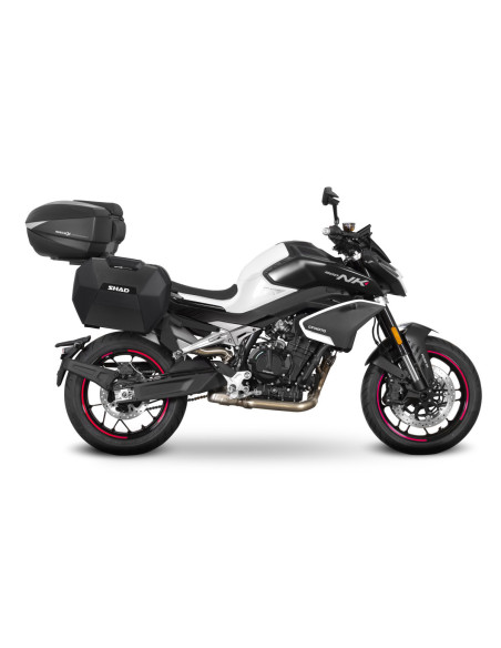 Pack bagagerie complet SHAD CF Moto 800 NK / Sport / Advanced 2023-2025 Extensible Carbone
