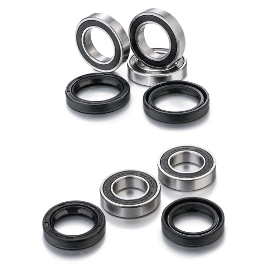 Kit roulements de roue avant + arrière FACTORY LINKS - HONDA