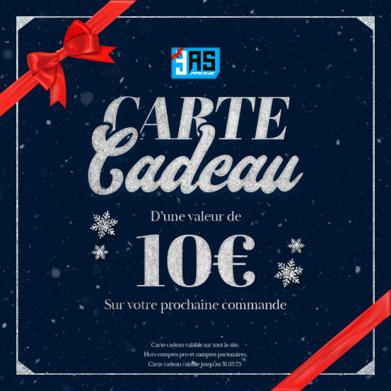 Carte cadeaux de Noël 10€