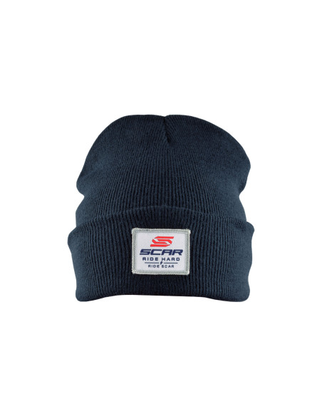 Bonnet Bleu Marine SCAR avec Patch