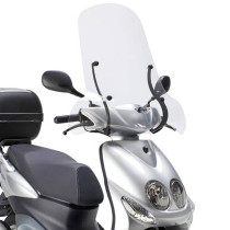 Bulle Givi 105A MBK - Peugeot - Sym - Yamaha - Aprilia - Honda - Incolore