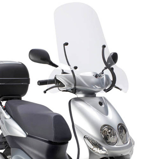 Bulle Givi 105A MBK - Peugeot - Sym - Yamaha - Aprilia - Honda - Incolore