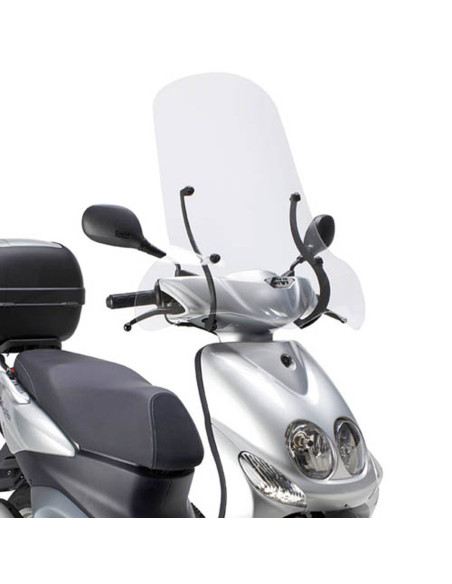 Bulle Givi 105A MBK - Peugeot - Sym - Yamaha - Aprilia - Honda - Incolore