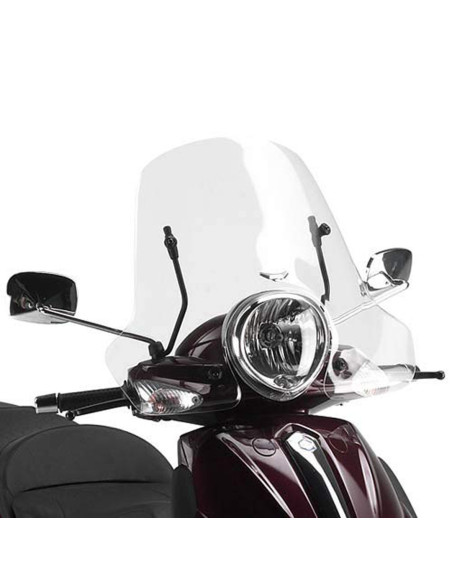 Bulle Givi 106A Piaggio Beverly Tourer 125 - 250 - 300 - 400 2008 - 2010 500 2003 - 2007 - Incolore