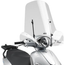 Bulle Givi 107A Peugeot - Piaggio - Askoll - Keeway - Suzuki - Sym - Incolore