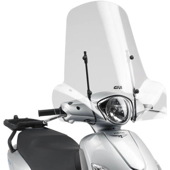 Bulle Givi 107A Peugeot - Piaggio - Askoll - Keeway - Suzuki - Sym - Incolore