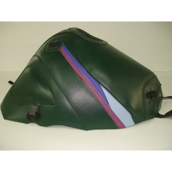 Tapis de réservoir BAGSTER Yamaha 900 XJ Diversion Vert Trèfle/Bleu Argent/Cassis 1997-1999