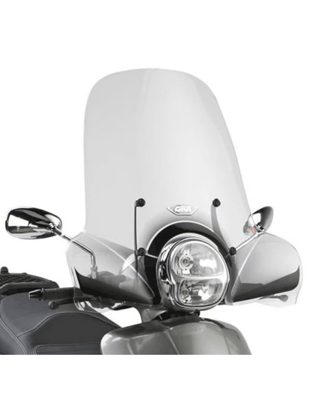 Bulle Givi 130A Aprilia 250-300 Scarabeo 2006-2016 - Incolore