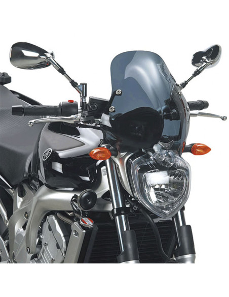 Bulle Givi 140D Yamaha FZ6FZ6 600 Fazer 2004-2006 - Fumé