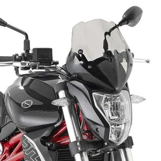 Bulle Givi 247A Benelli BN302 - Honda CB 1000 R - KTM Duke 125-200-390 2011-2016 - SUZUKI GSR 600 2006-2011 - Fumé