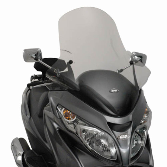 Bulle Givi 266DT Suzuki Burgman 400 K7-K8-K9-L0-L1-L2-L3-L4-L5-L6 2006-2016 - Incolore