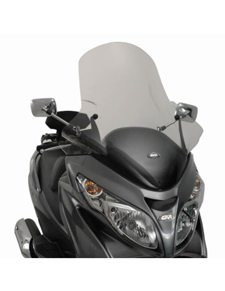 Bulle Givi 266DT Suzuki Burgman 400 K7-K8-K9-L0-L1-L2-L3-L4-L5-L6 2006-2016 - Incolore