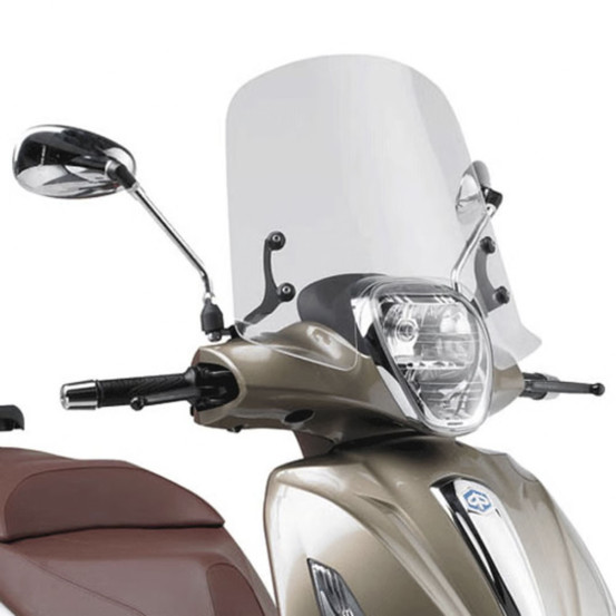 Bulle Givi 357A Piaggio Beverly 125IE-300IE-350 2010-2020 - Incolore