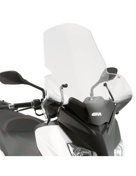 Bulle Givi 446DT MBK 125 Skycruiser - Yamaha X-Max 125-250 - Incolore