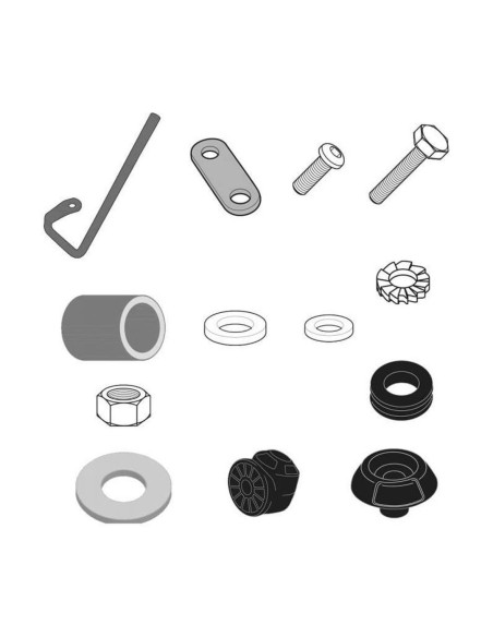 Kit de fixation pour bulle Givi A1125A Honda SH Mode 125 2013-2020