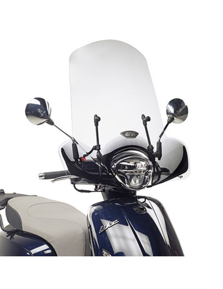 Kit de fixation pour bulle Givi A6109A Kymco Like 50-125-150 2017-2025