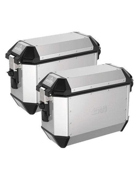 Valises latérales Givi Monokey Trekker Alaska 36L - Gris