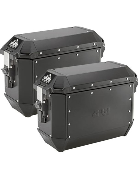 Valises latérales Givi Monokey Trekker Alaska 36L - Noir