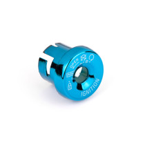 Capuchon de contacteur à clé Bleu adaptable Ovetto, Nitro