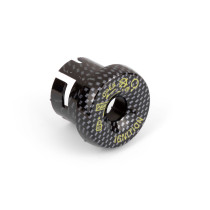 Capuchon de contacteur à clé Carbone adaptable Ovetto, Nitro
