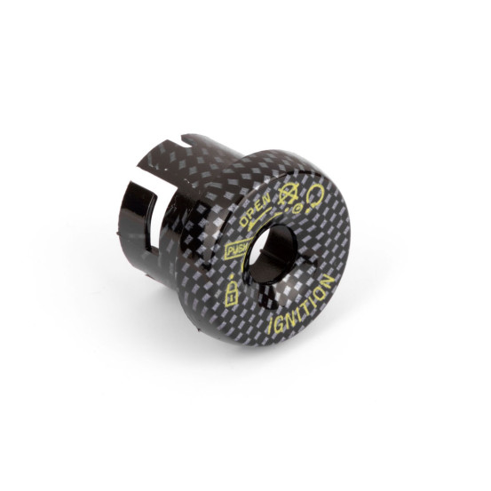 Capuchon de contacteur à clé Carbone adaptable Ovetto, Nitro