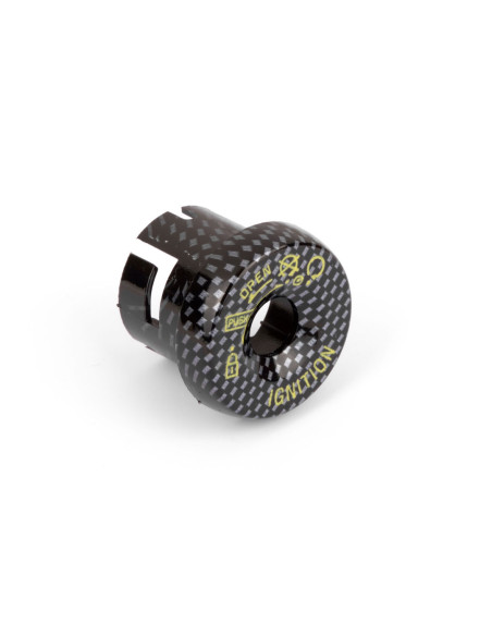 Capuchon de contacteur à clé Carbone adaptable Ovetto, Nitro
